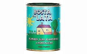 Fertilizante Orgânico Bosta Em Lata Plantas E Horta - 500g