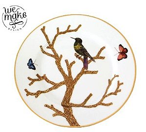 PRATO SOBREMESA DREAM BIRDS CERAMICA