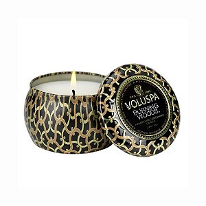 MINI VELA LATA VOLUSPA 25H BURNING WOODS