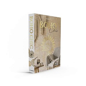 CAIXA LIVRO BOOK BOX Y BOHO CHIC
