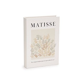 CAIXA LIVRO DECORATIVO MATISSE G