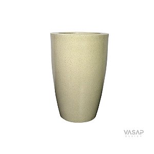 VASO CONE LISO 45 AREIA VASAP