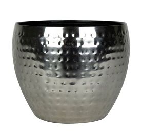 VASO METAL INDIANO MARTELADO KODY PRATA G