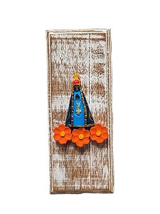 QUADRO EM MADEIRA DE NOSSA SENHORA APARECIDA MOD03