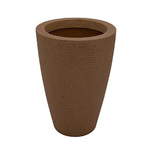 VASO CONE GRAFIATO 45 ARGILA VASAP