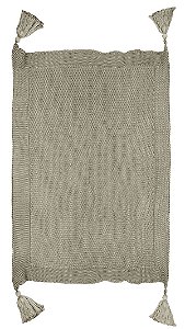 MANTA TRICO TRAMA LISA 0,90X1,80 NATURAL DECORTEXTIL