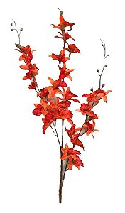 Haste de Flor de Orquidea Cymbidium Ocre 90cm