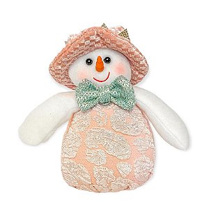 ENFEITE PENDURAR BONECO DE NEVE CANDY COLOR