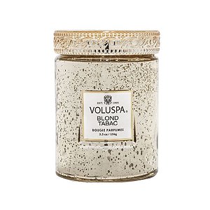 MINI VELA POTE VIDRO 50H BLOND TABAC VOLUSPA