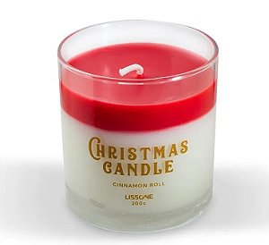 Vela Natalina Christmas Candle by Lissone - Cinnamon Roll
