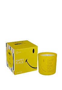 VELA PERFUMADA SMILEY HAPPY PLACE - 170G LENVIE