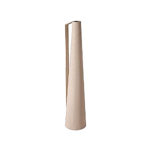 VASO JARRO EM METAL OFF WHITE MART 55cm