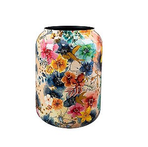 VASO DECORATIVO EM METAL LAMMIE SPARKLE SPRING 42cm