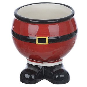 BOWL PAPAI NOEL EM CERAMICA (VERMELHO)