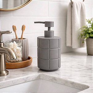 PORTA-SABONETE LIQUIDO EM CIMENTO MART