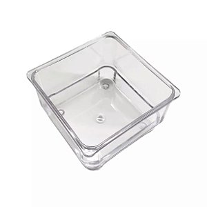 ORGANIZADOR EMPILHAVEL TRANSPARENTE ORGANIZER MEK 8x8cm