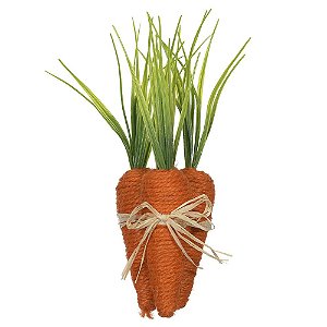 ENFEITE PASCOA CENOURA DECOR 20CM