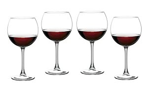 JG 4 TAÇAS PARA VINHO PASABAHCE ENOTECA 655ml A21cm