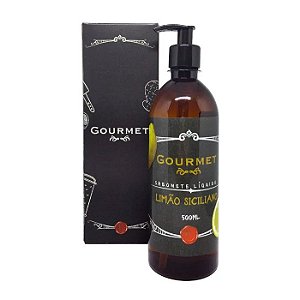 GOURMET SABONETE LIQUIDO 500ML LIMAO SICILIANO HERBO