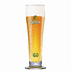 Copo de Cristal Cerveja Gösser Colecionável 400ml