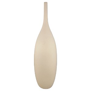 VASO GARRAFA ALEGRA I BEGE RUSTICO - 50CM
