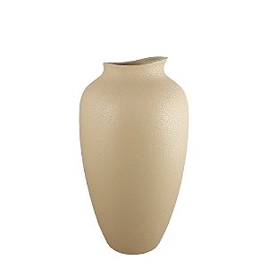 VASO WIND II EM CERAMICA CAPPUCCINO - 34CM