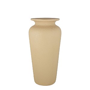 VASO AURORA II EM CERAMICA CCAPPUCCINO - 25CM