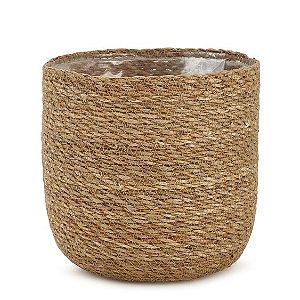 CACHEPOT EM FIBRA NATURAL MART 21CM