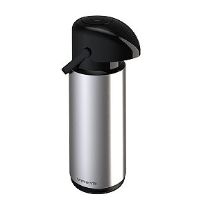 GARRAFA TERMICA DE PRESSAO VERONA INOX 1,8L - UNITERMI