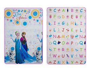 TAPETE RECREIO DUPLA FACE DISNEY FROZEN 120x180cm JOLITEX