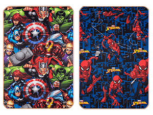 TAPETE DUPLA FACE RECREIO MARVEL VINGADORES 180cm JOLITEX