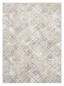 TAPETE DECOR DOLCE EXPLORER MARFIM E CINZA 250x350cm JOLITEX