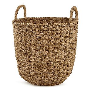 CESTO DECORATIVO FIBRA NATURAL MART 48CM