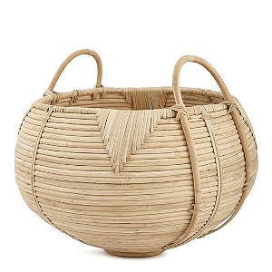 CESTO DECORATIVO FIBRA NATURAL MART 36x45cm