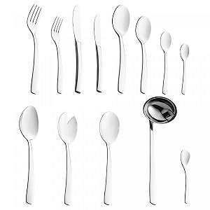 FAQUEIRO 101PC ACO INOX COM ESTOJO LONDON - WOLFF