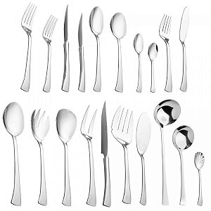 FAQUEIRO 130PC ACO INOX SEM ESTOJO BERNA - WOLLF