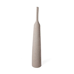 VASO EM POLIRRESINA CINZA MART 80cm
