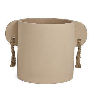 VASO EM CIMENTO NUDE MART 16CM