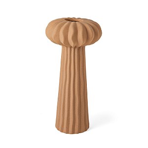 VASO EM CERAMICA BEGE MART 35CM