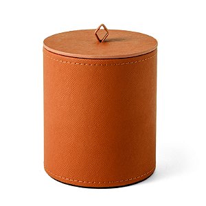 CAIXA COM REVESTIMENTO EM PU CARAMELO MART 12,5x10cm
