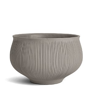 CACHEPOT EM CIMENTO CINZA MART 13,5CM