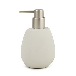 PORTA-SABONETE LIQUIDO EM CIMENTO BEGE 200ML MART