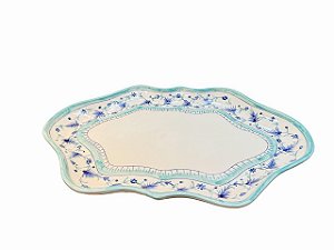 CENTRO DE MESA DECOR ONDULADO SICILIA LUIZ SALVADOR 60CM