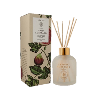 DIFUSOR DE PERFUME FIGO AMBARADO ARABESC - 200ML LENVIE