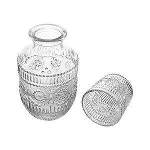 MORINGA DE VIDRO MANDALA 580ML - LYOR