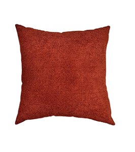 Almofada Quadrada Boucle Terra Cota 50x50cm Premium