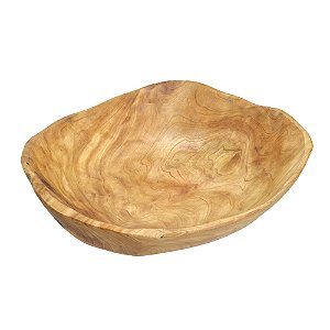CENTRO DE MESA DECORATIVO EM MADEIRA NA COR MARROM 10,5X41CM