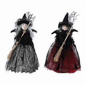 CJ 02 BRUXAS URSULINA E ELISE 29CM - HALLOWEEN