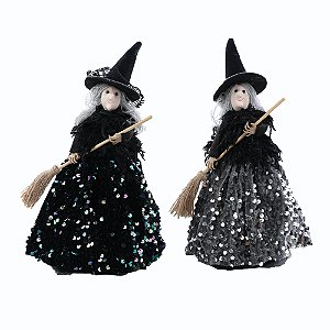 CJ 02 BRUXAS SALOME E SIBINA 29CM - HALLOWEEN
