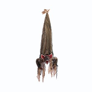 MORCEGO BRUCE C/ LUZ SOM E MOVIMENTO 80CM -  HALLOWEEN